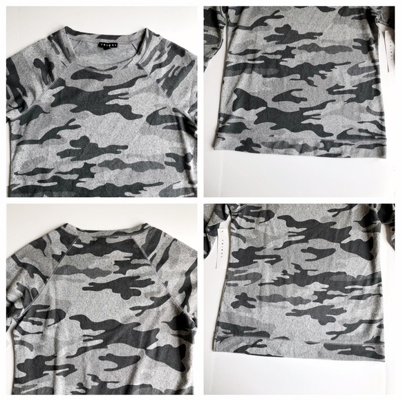 Tribal Camo Raglan Top - Picture 4 of 9
